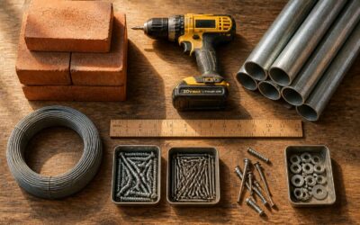 Building supplies used, save money with recycled and surplus materials.